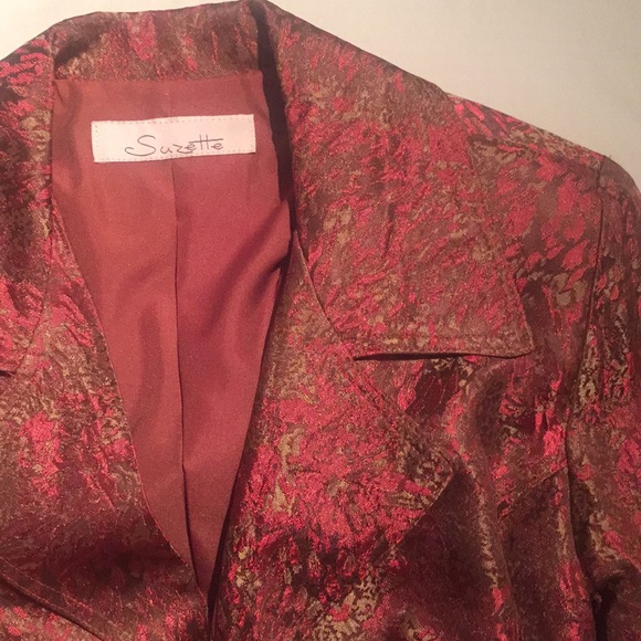 Irradecent Orange, Tan and Brown Jacket - Picture 8 of 8